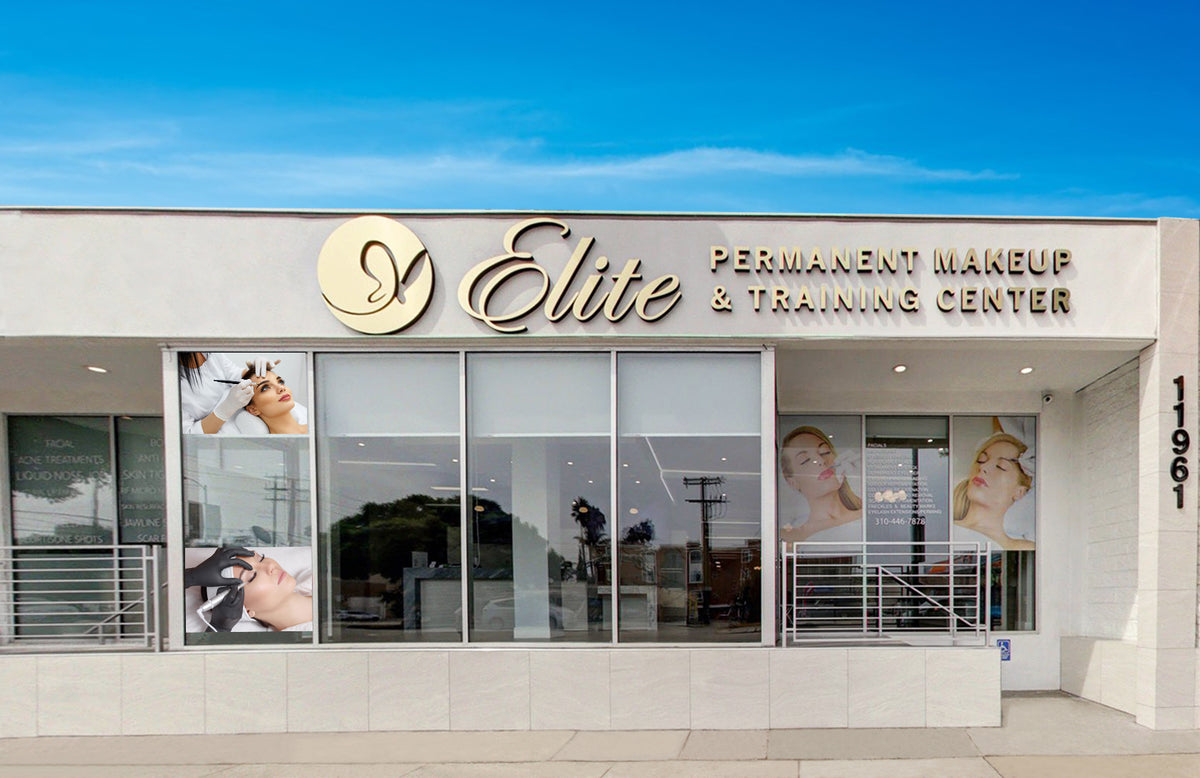 Elite Permanent Makeup & Cosmetology College storefront, Los Angeles