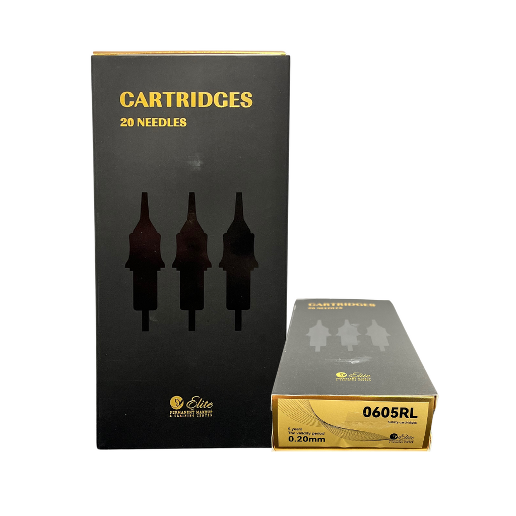 0605RL - Elite Needle Cartridges (Set of 20)