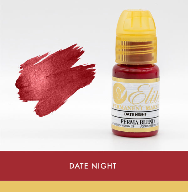 Date Night Lip Blush Pigment – Medium Deep Red PMU Lip Shade
